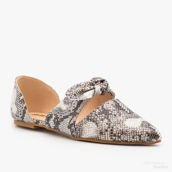 ❤️Isabella Gorgeous Pointed Toe Bow Flats!- Last! - Picture 2 of 5